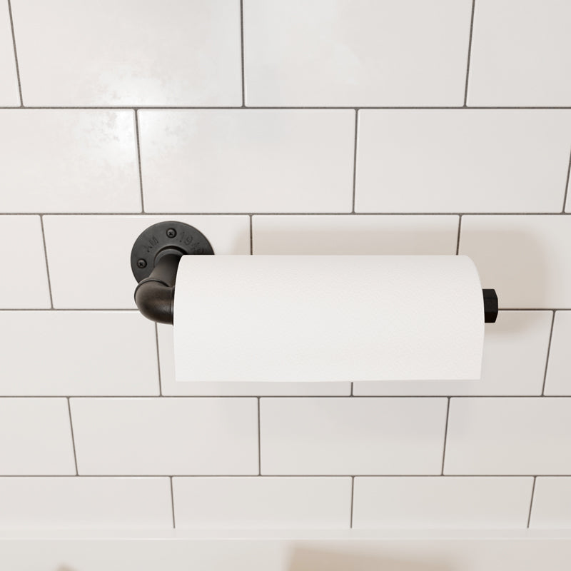 Küchenrollenhalter, schwarz