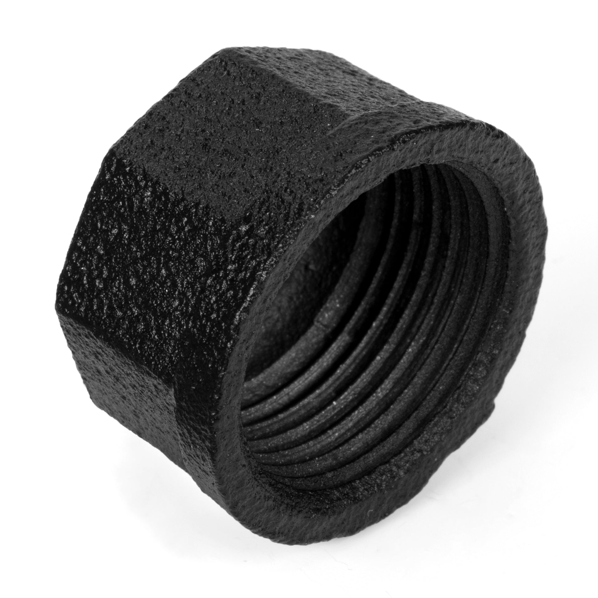 Schraubkappen, schwarz - 2er Set