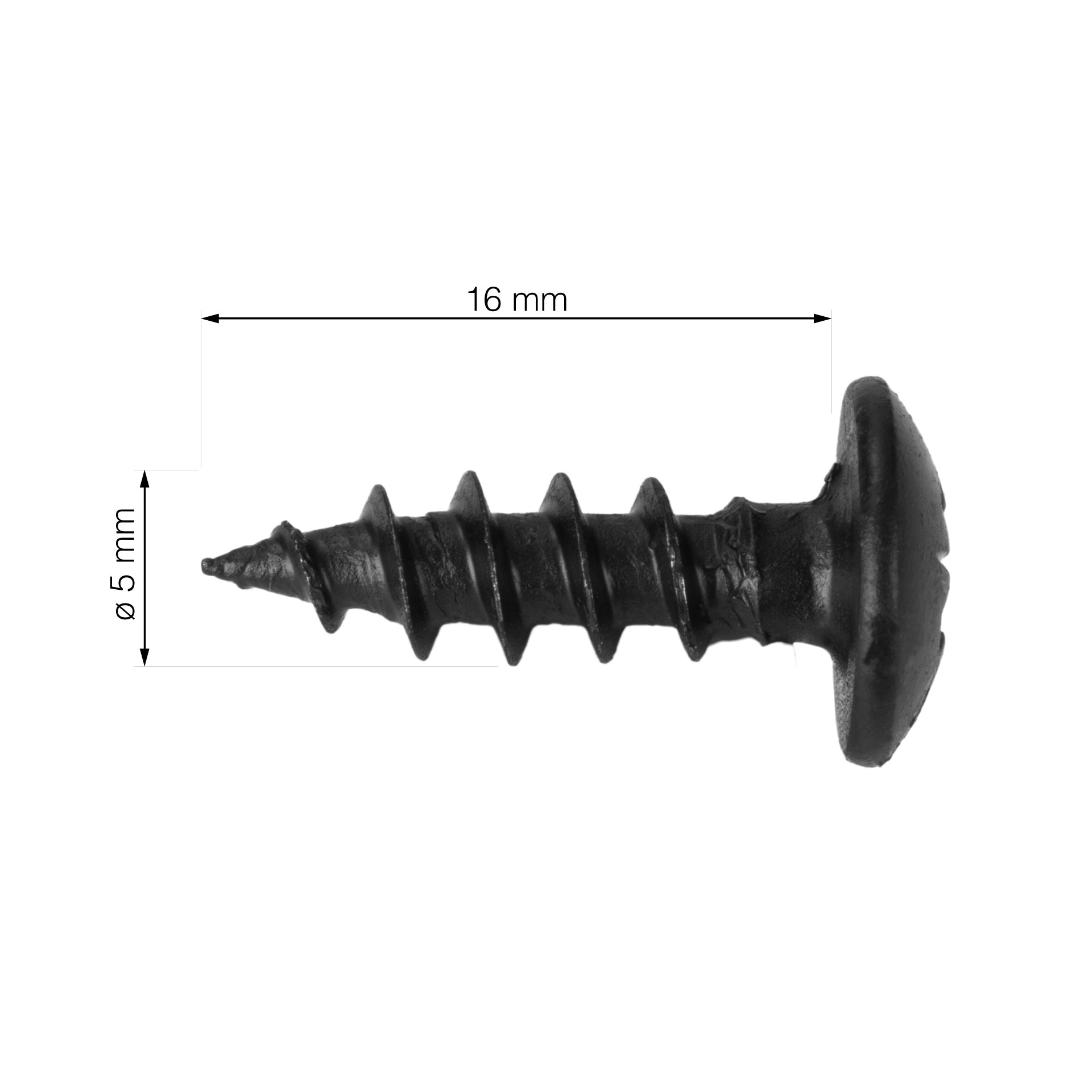Universalschrauben 5x16mm - 16 Stück