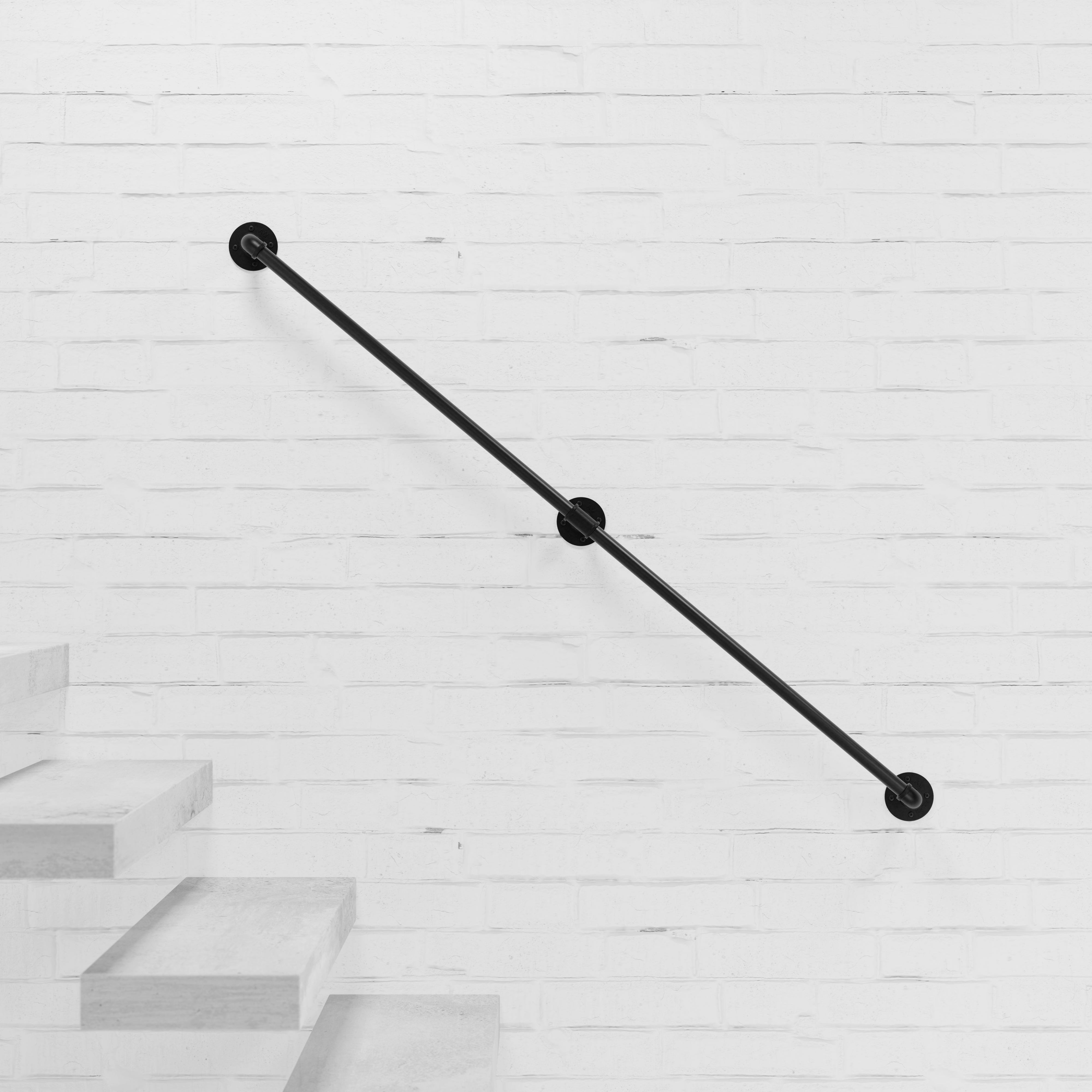 ZENA I - Handlauf, schwarz, 140 cm