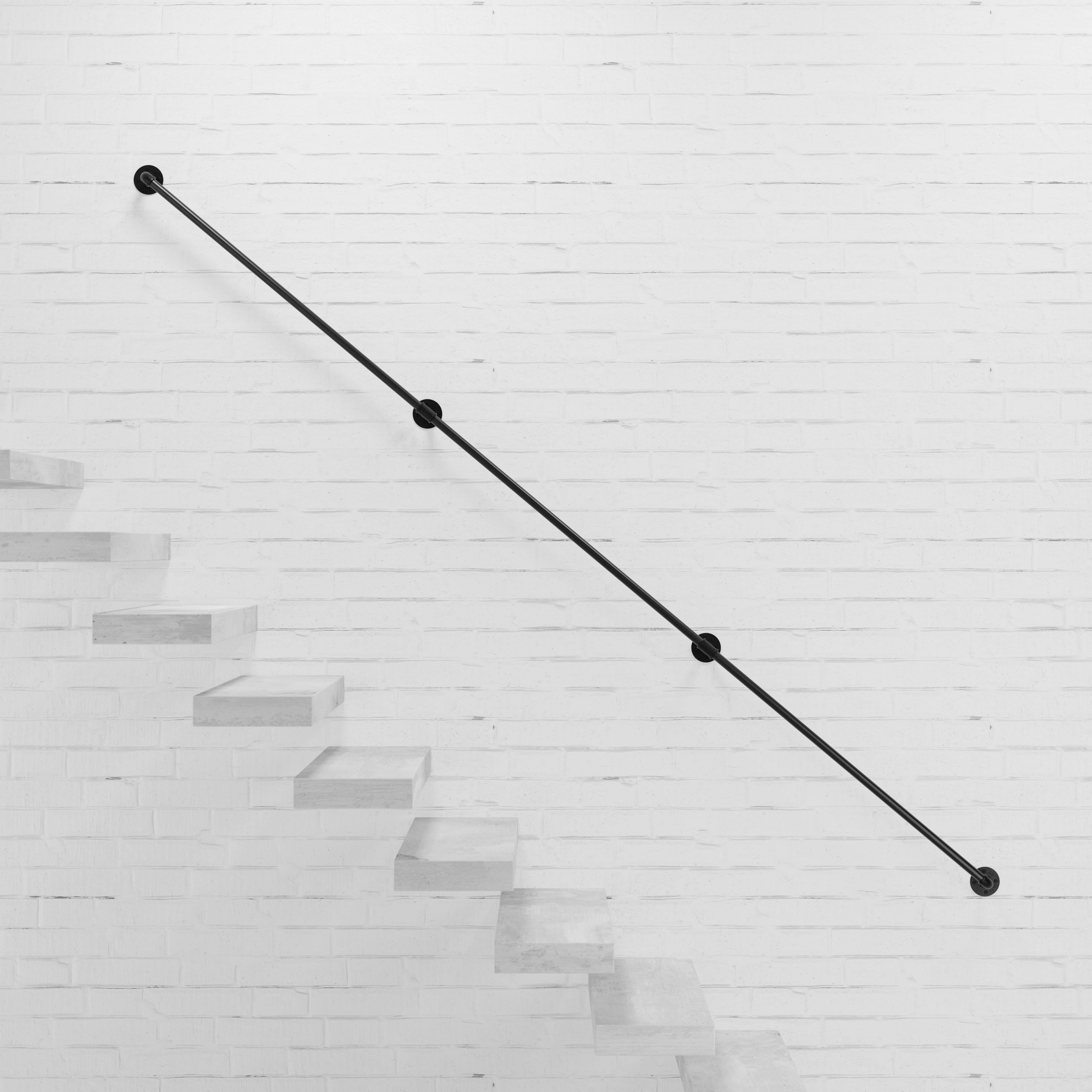 ZENA III - Handlauf, schwarz, 320 cm