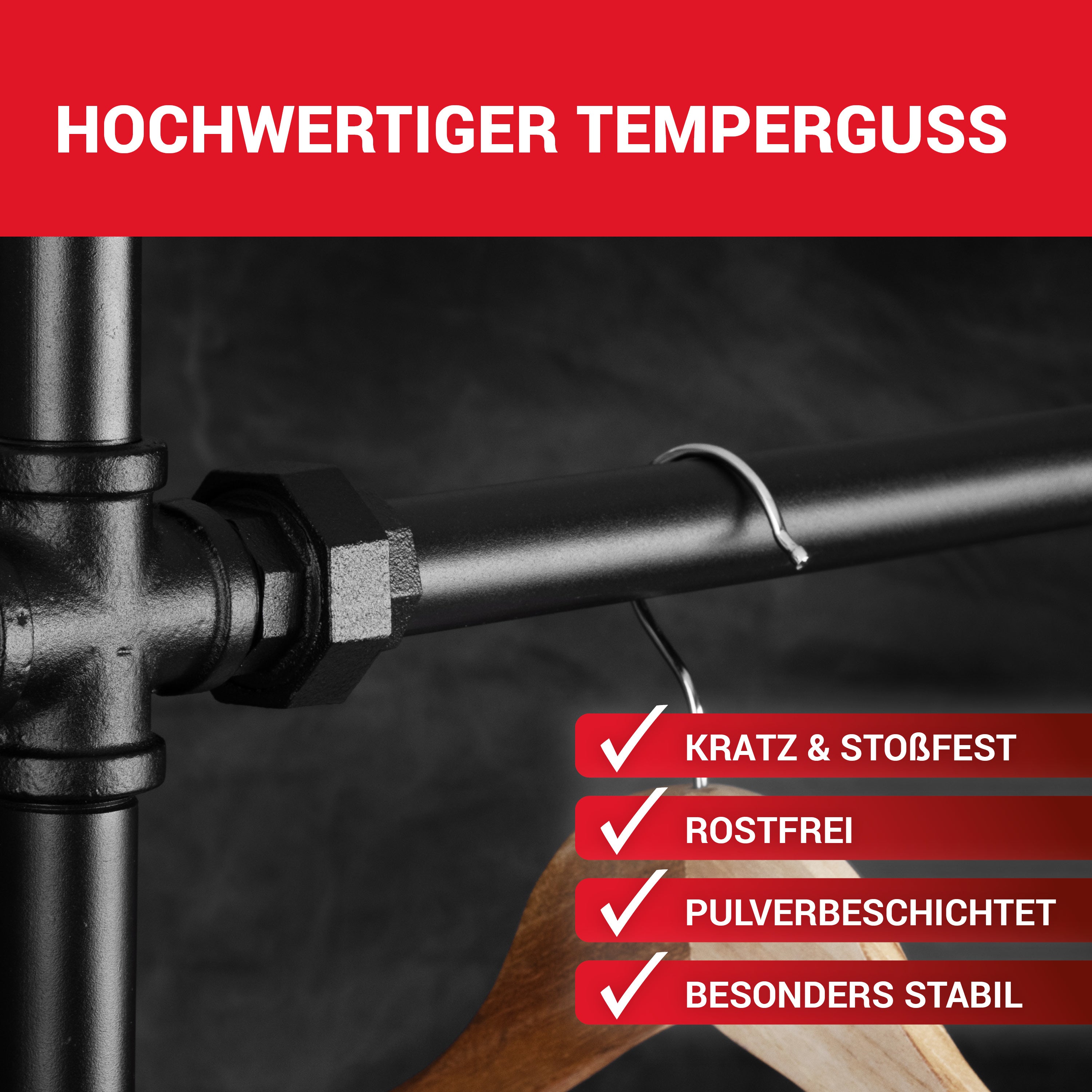 DARIO II DOPPELT Garderobenset - 222x230 cm