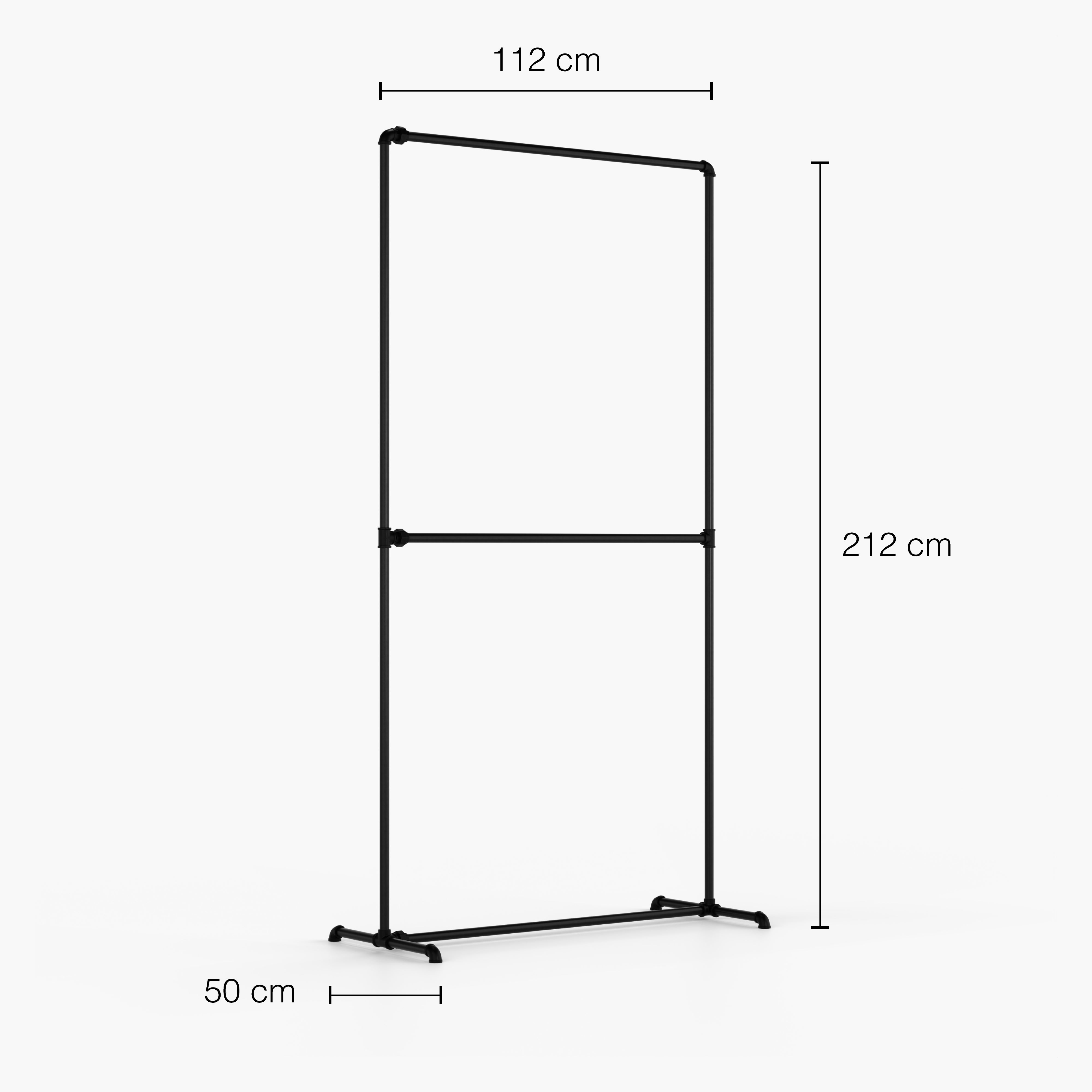 FREJA III - Offener Kleiderständer - 110x210 cm